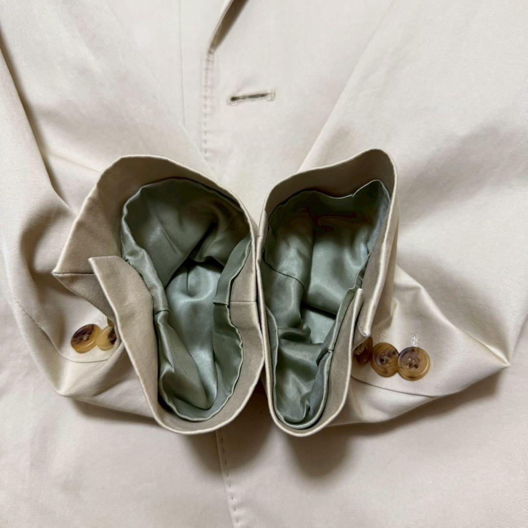 Paul Smith テーラードジャケット　パイピング総柄　高ストレッチ