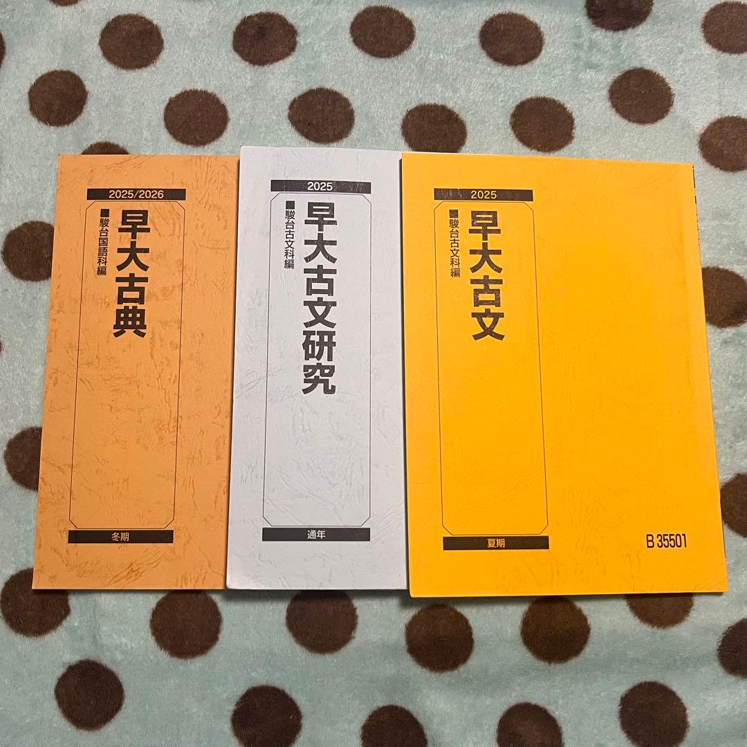 駿台 教科書 早稲田大学 慶應大学 早大 慶大 早慶大 まとめ売り