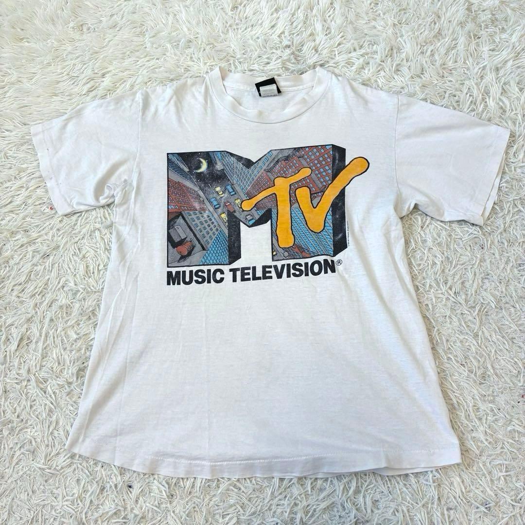 MTV ビンテージ　古着　90s Tシャツ　音楽Tシャツ.