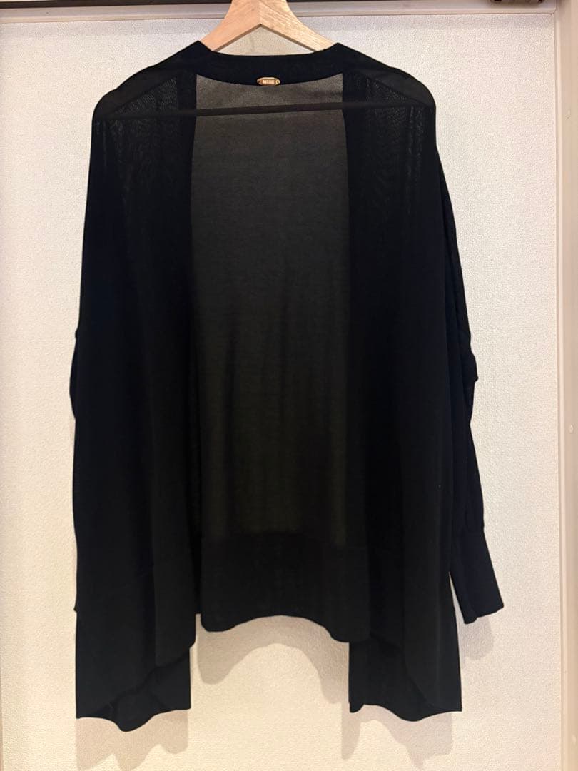 Deuxieme Classe shake code ショート カーディガン 黒