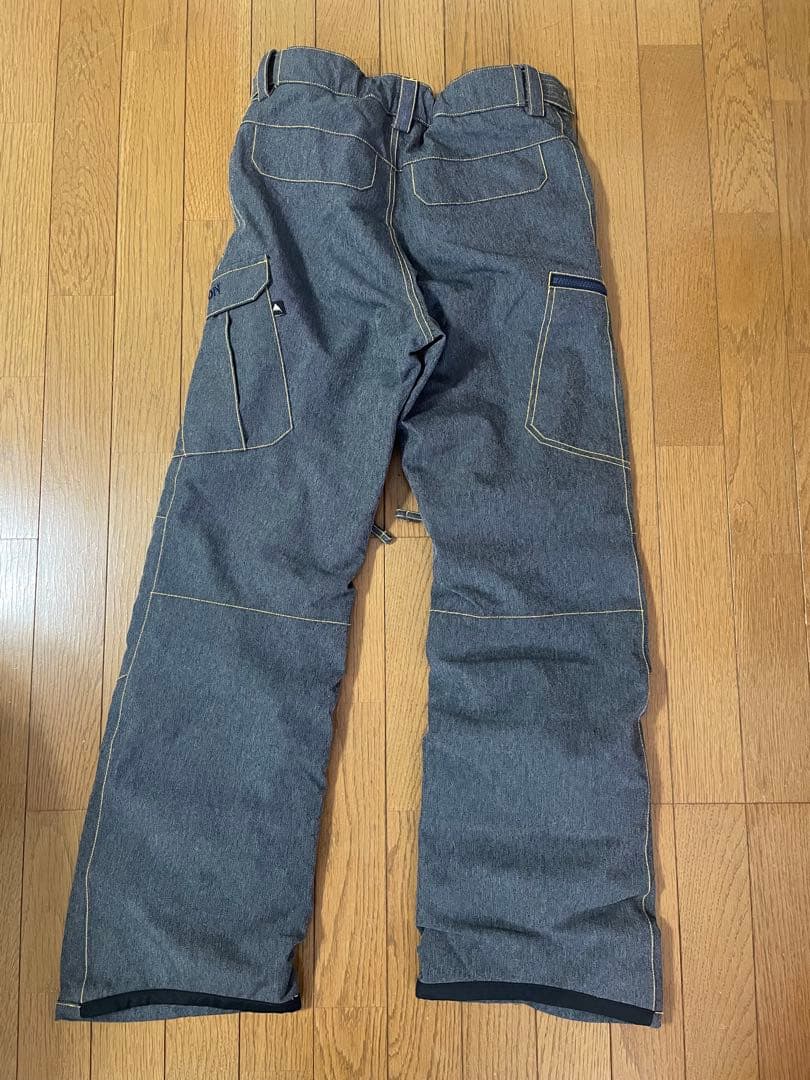 Burton スノーボードパンツ XL (デニム調ブルーグレー)