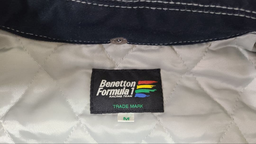 90's ベネトンフォーミュラ レーシングジャケット F1