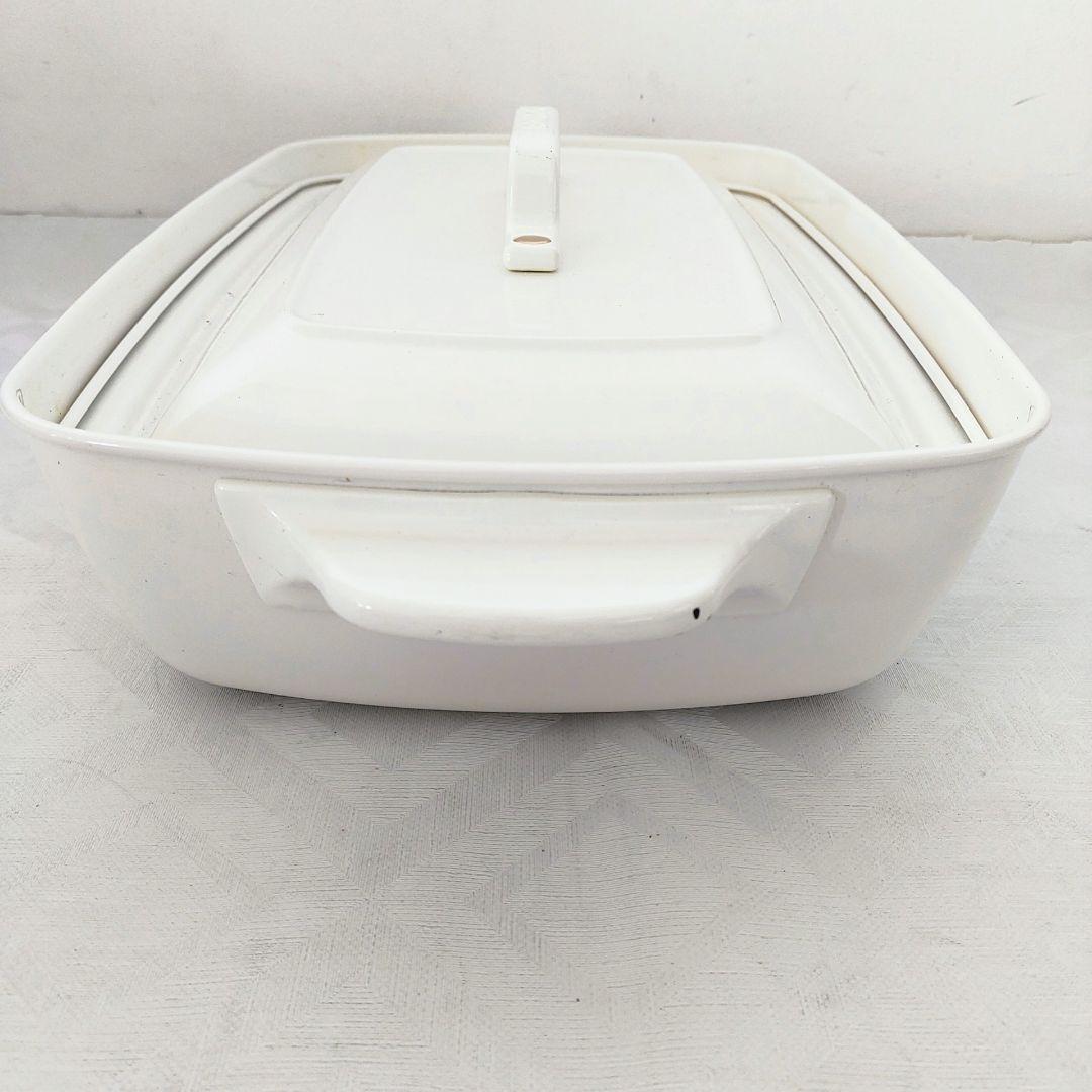 BRUNO　グランデサイズ　BOE026 ホワイト　深型鍋プレートセット