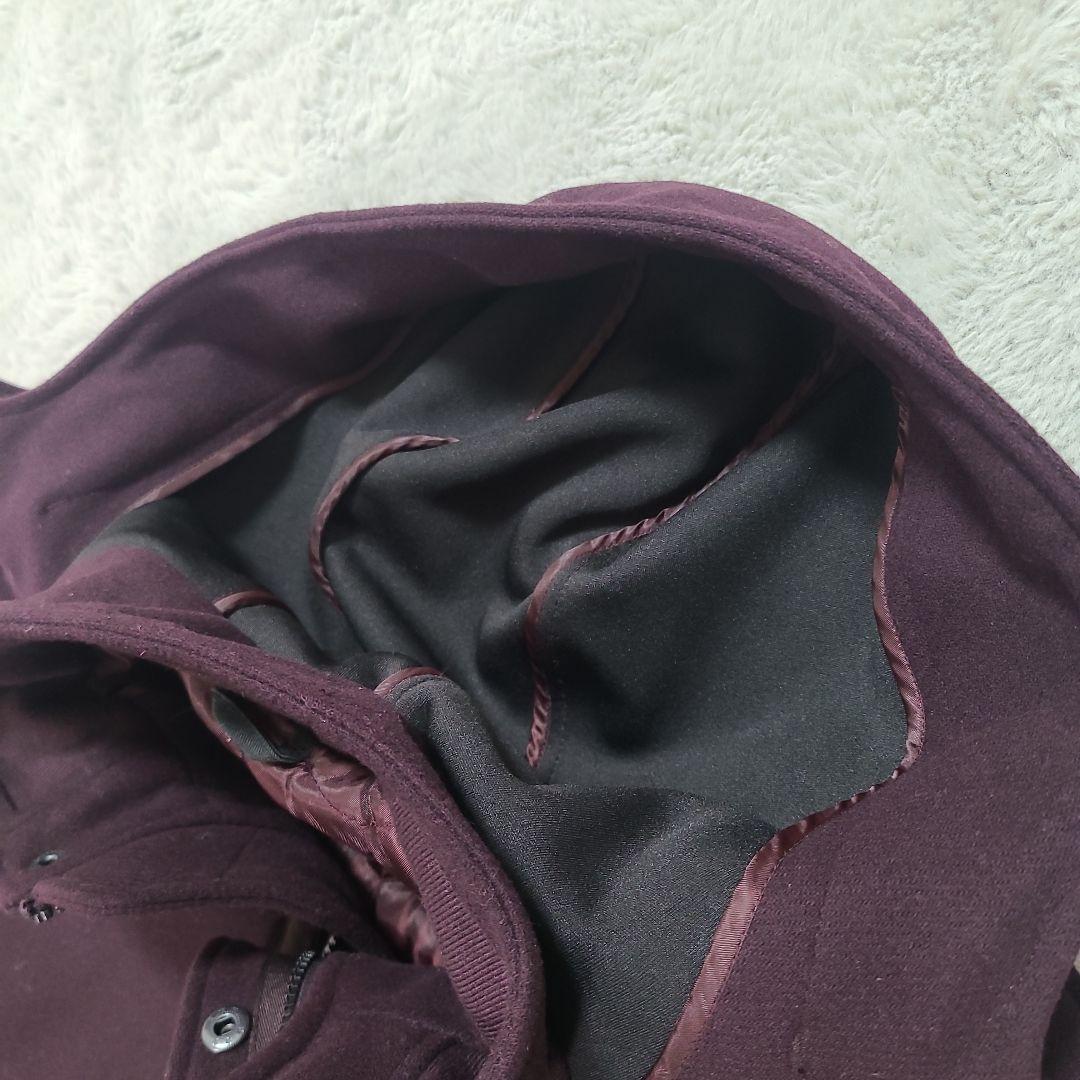『美品』ベンシャーマン Ben Sherman ウールモッズコートy2k ワイン
