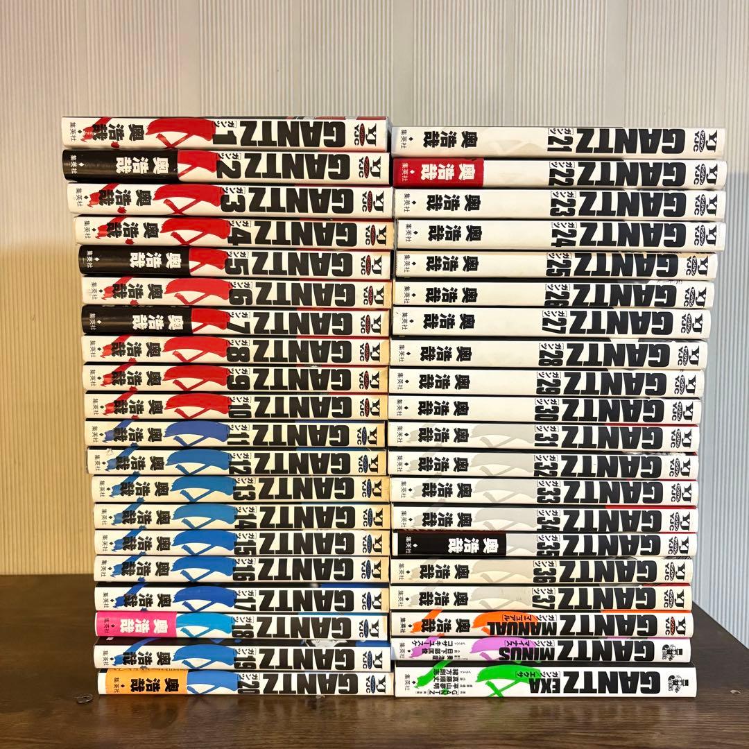 Gantz ガンツ　1〜37巻＋関連本3冊　計40冊セット　全巻セット
