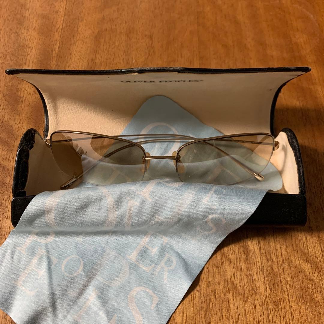Oliver Peoples Capella G 日本製　ハーフリムお値引き可