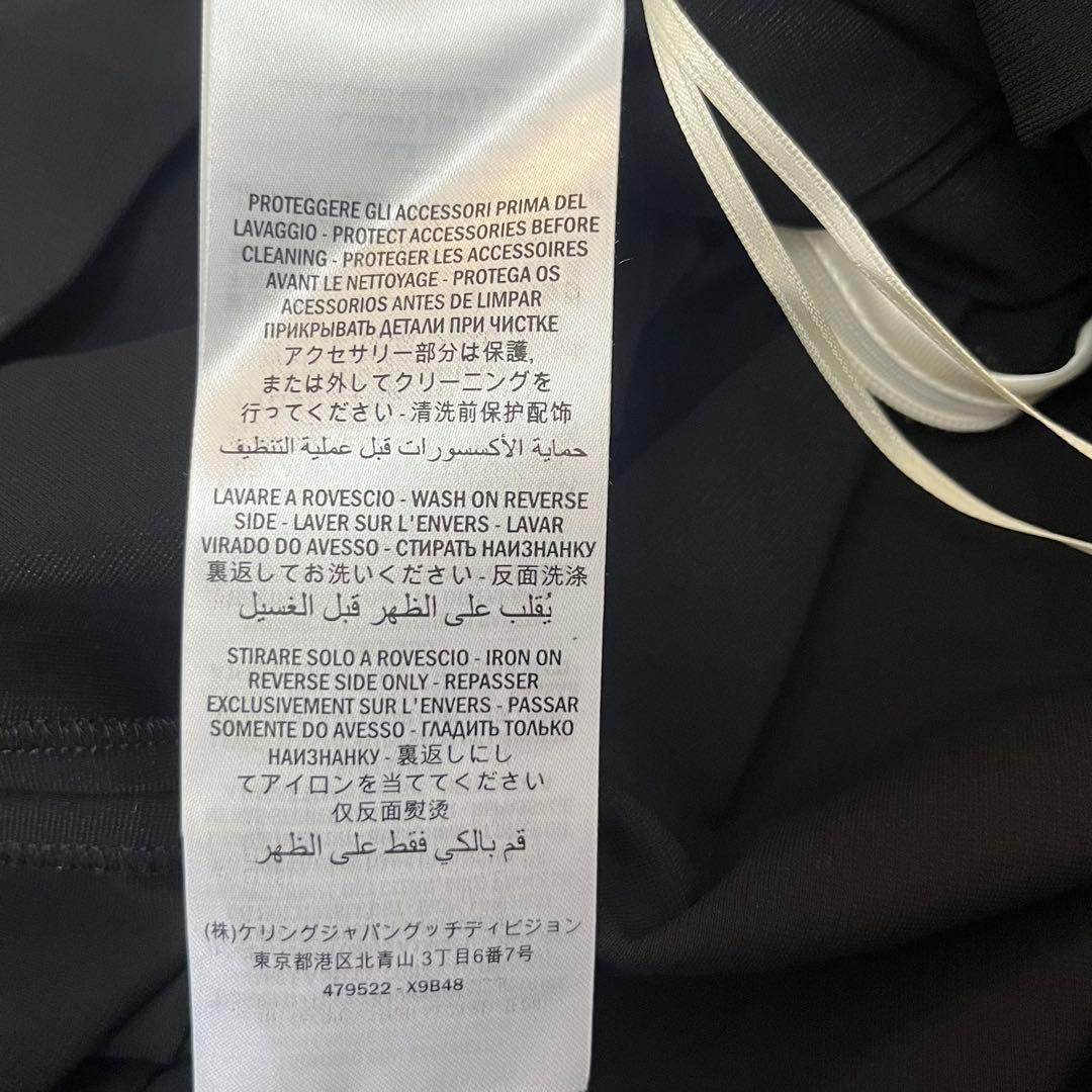 GUCCI ミケーレ期 ボウタイフリルワンピース 長袖 クリーニング済 S