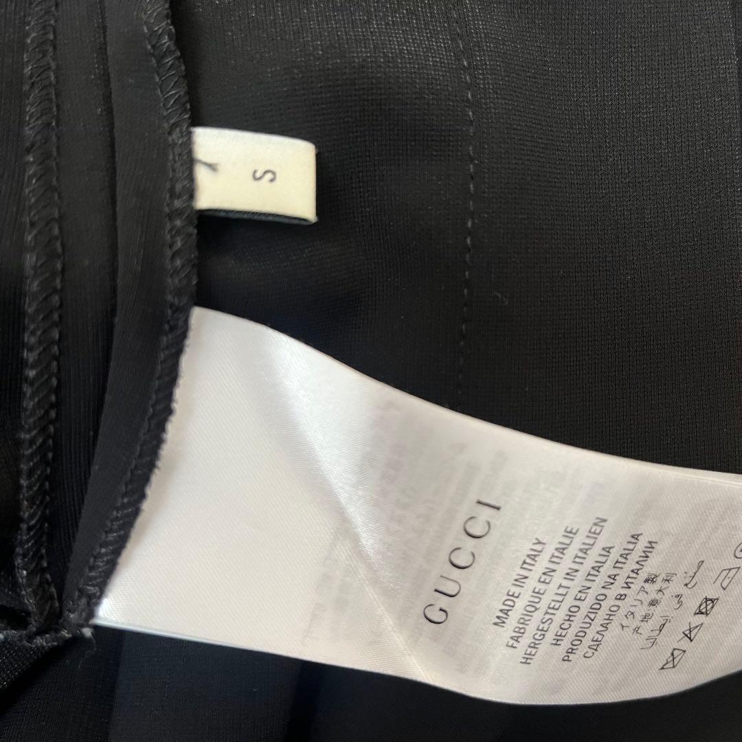 GUCCI ミケーレ期 ボウタイフリルワンピース 長袖 クリーニング済 S