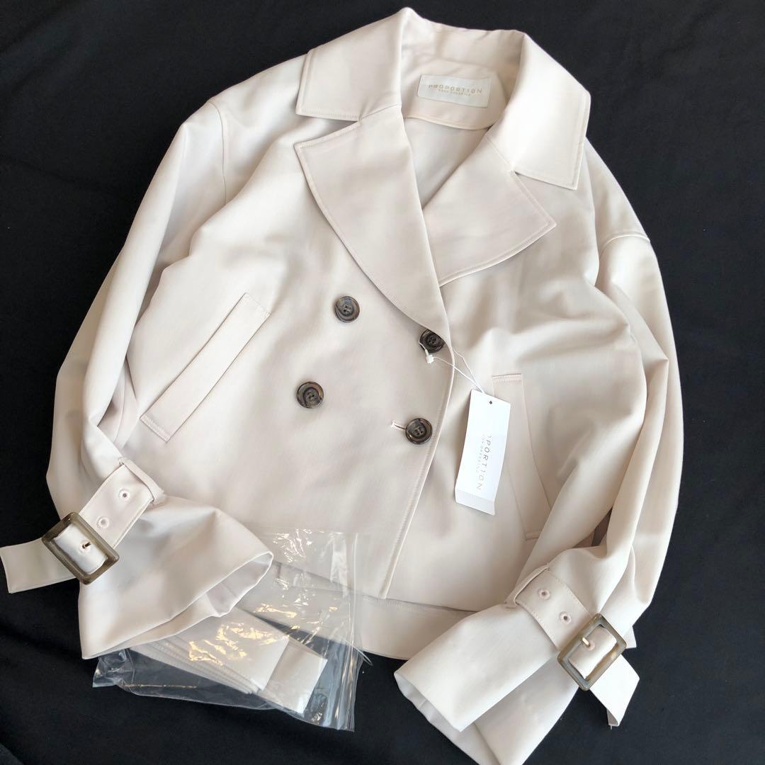 ベーシックショートトレンチコートPROPORTION BODY DRESSING