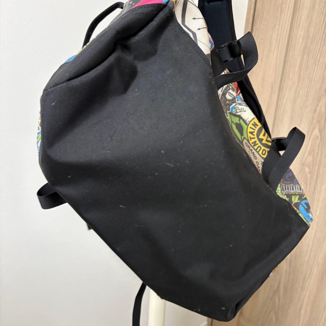 ノースフェイス　BCダッフル　ステッカープリント　XSサイズ