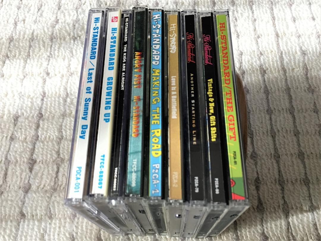 【非売品CD付】Hi-STANDARD ハイスタンダード CD 全9枚セット