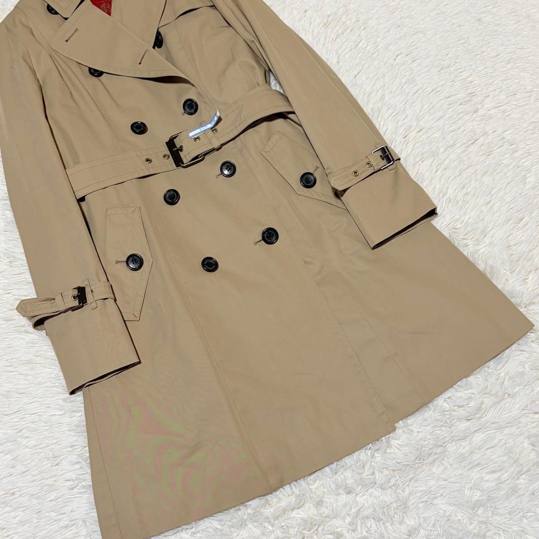 美品　ブルーレーベルクレストブリッジ　トレンチ　ライナー　ベルト　ベージュ