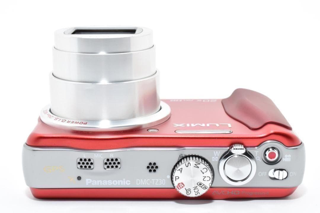 【値下げ歓迎・極美品】Panasonic LUMIX DMC-TZ30 レッド