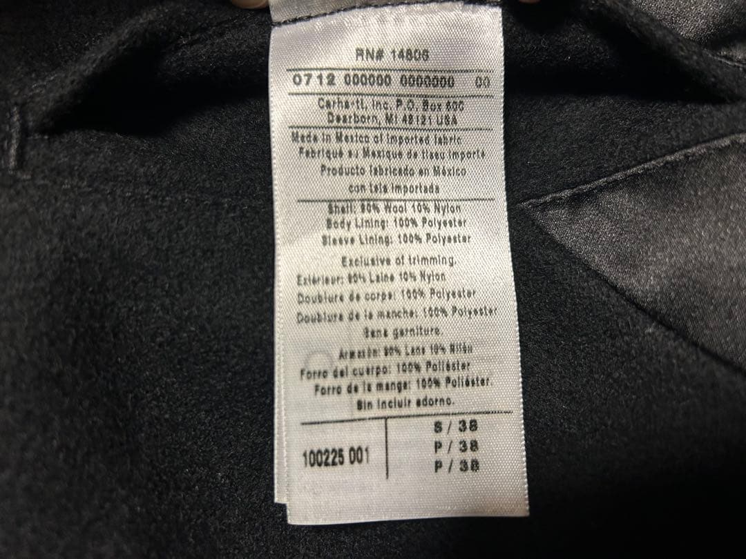 【美品】ADAM KIMMEL CARHARTT テーラードジャケット S