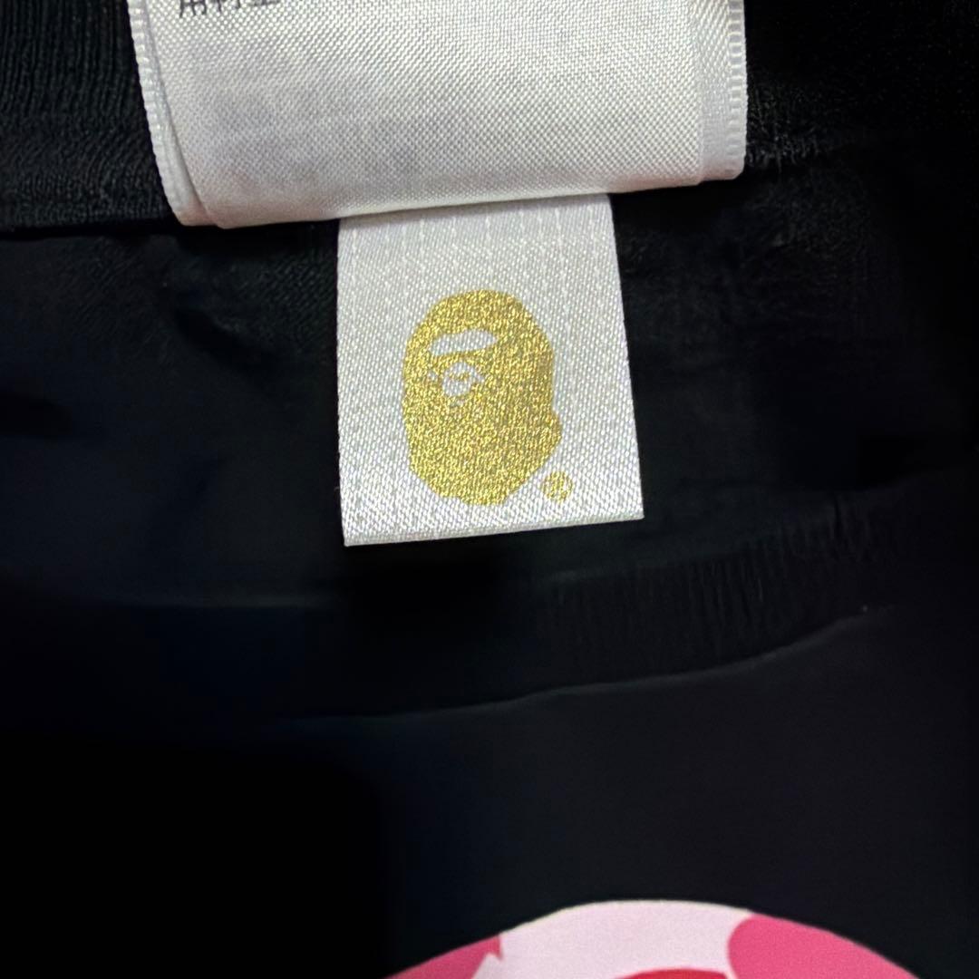 A BATHING APE BAPE PINK CAMO HEAD tシャツ