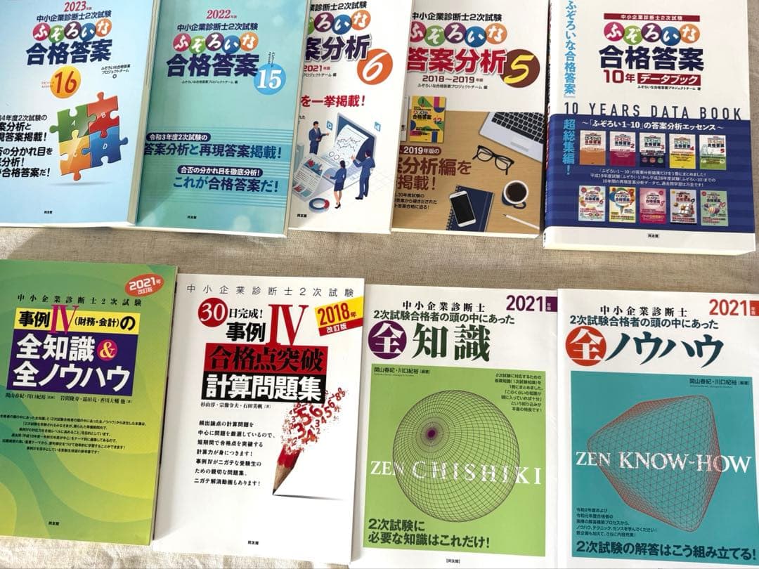 中小企業診断士　2次試験対策　ふぞろい独学セット