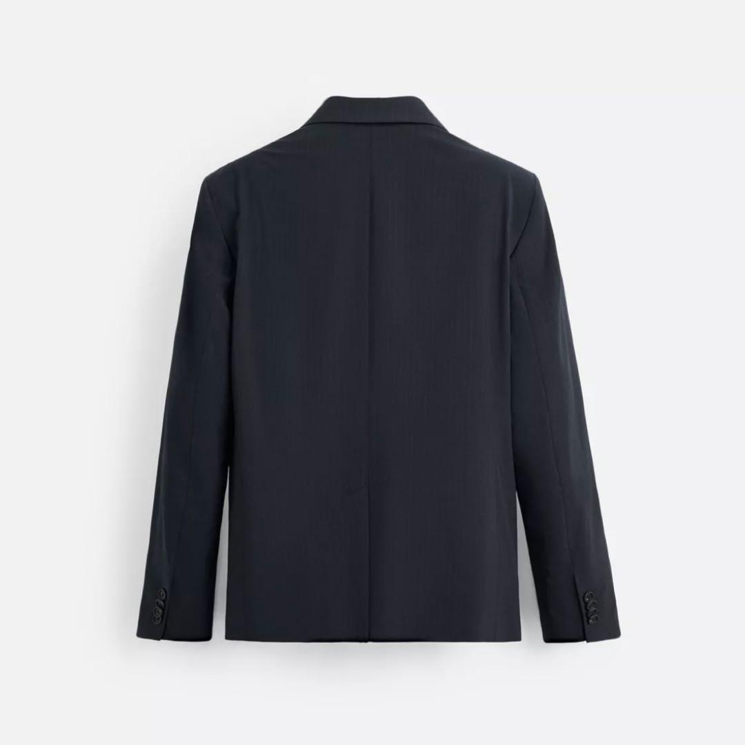 【新品】【完売品】ZARA ザラ ストライプ柄 スーツ ブレザー テーラード