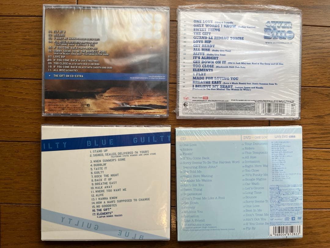 Blue アルバム 4枚セット