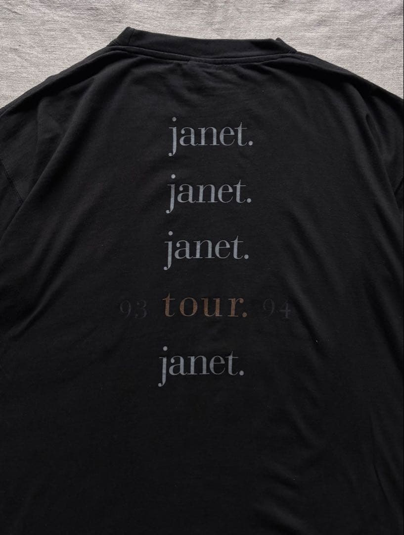 【極美品】90s Janet jackson Tシャツ ジャネットジャクソン