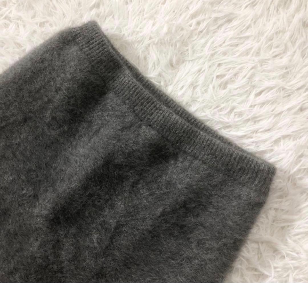 美品 ユナイテッドアローズ フォックスカシミヤ ニット タイトスカート