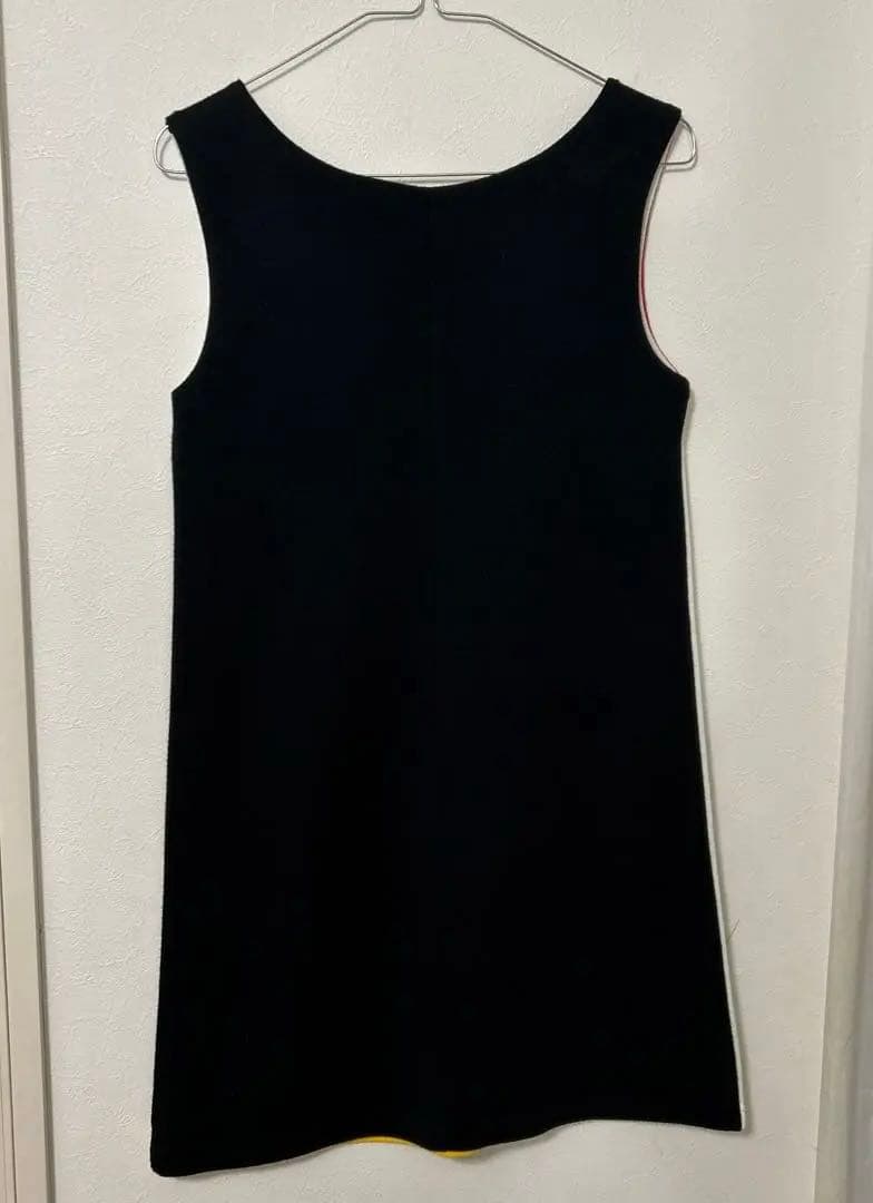 モンドリアンワンピース　フランス製vintage レトロモッズ60's 70s