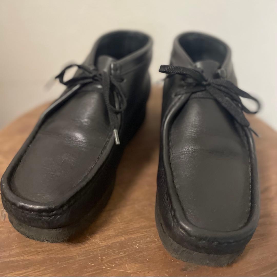 CLARKS クラークス ワラビー　レザーブラック