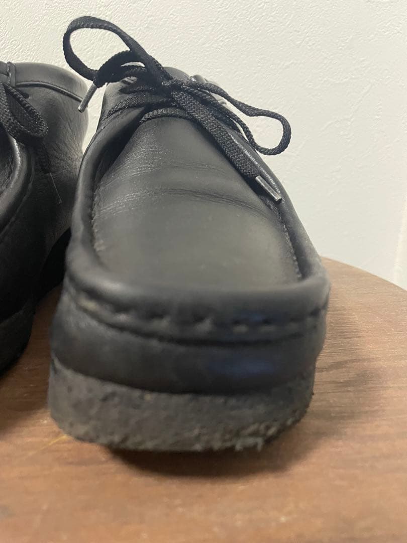 CLARKS クラークス ワラビー　レザーブラック