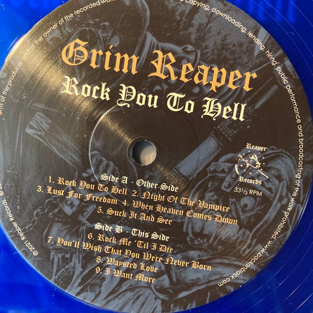 た*ヨ様 Grim Reaper 3枚セット　洋楽レコード