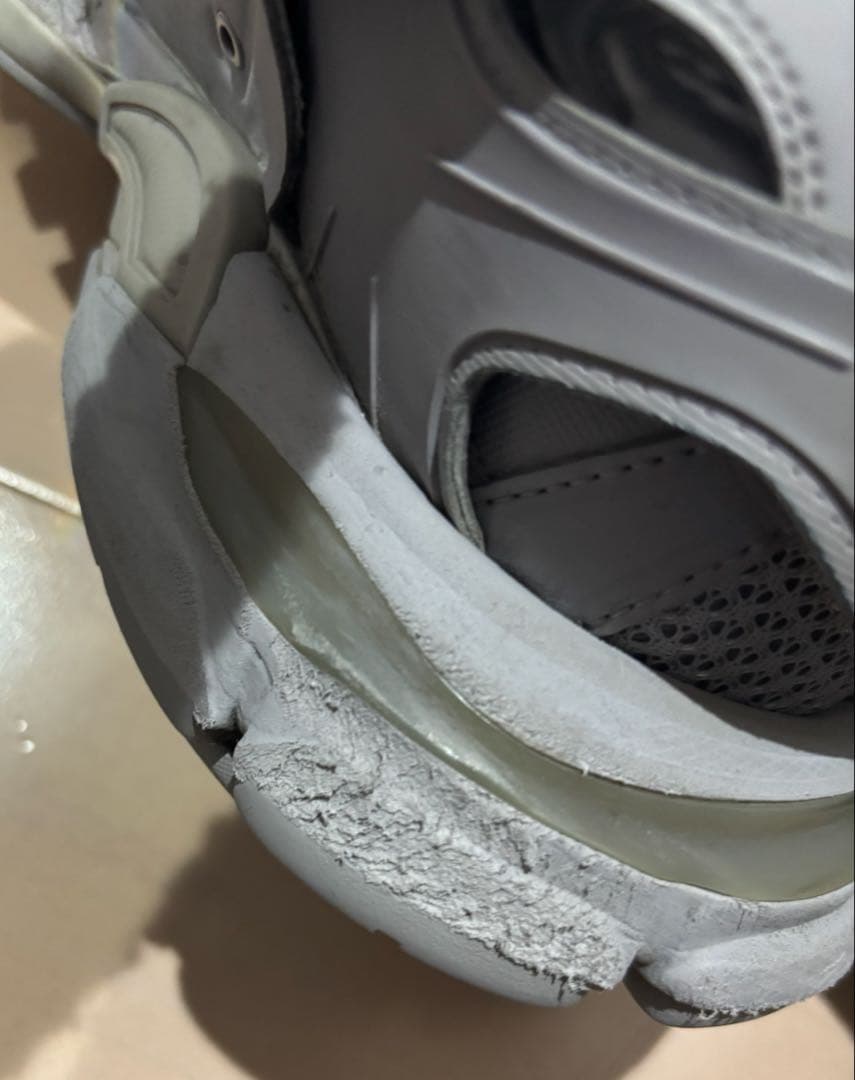 BALENCIAGA ハイカットスニーカー Track Hike ライトグレー