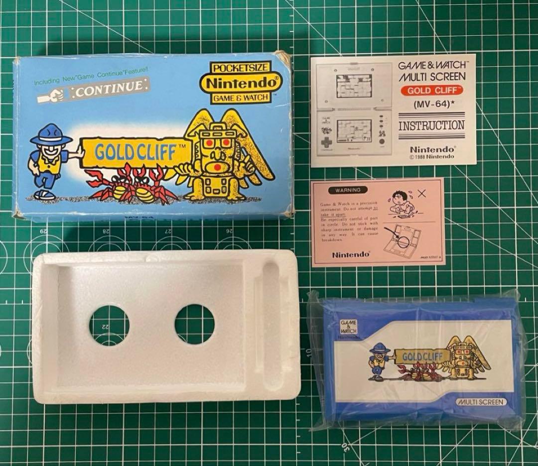 ゲーム&ウォッチ　　美品 Nintendo GOLDCLIFF