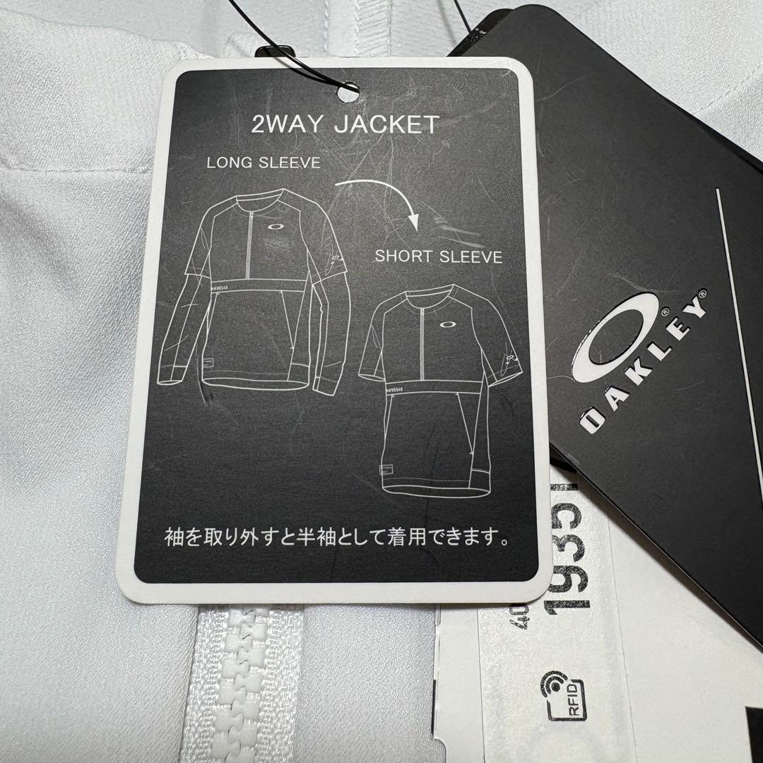 ともさん専用　OAKLEY スタートプルオーバージャケット M ホワイト