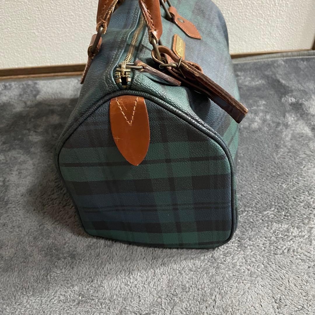 POLO Ralph Lauren ミニボストンバッグ　PVCレザー　レトロ