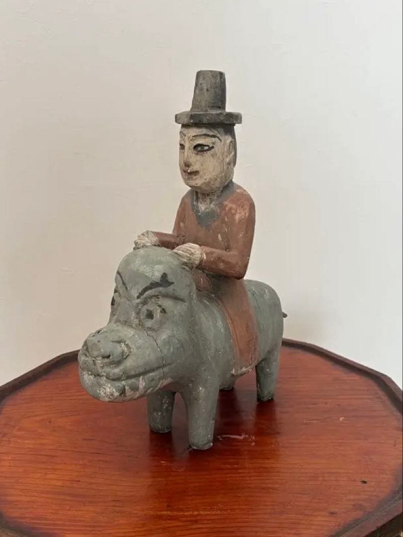 李朝　木偶