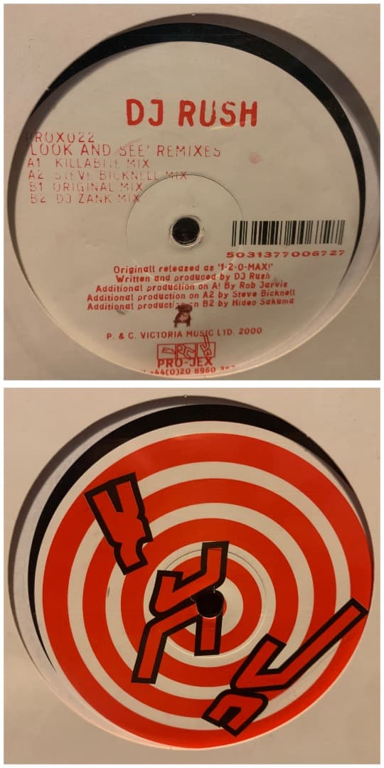 DJ RUSH 14枚 レコード