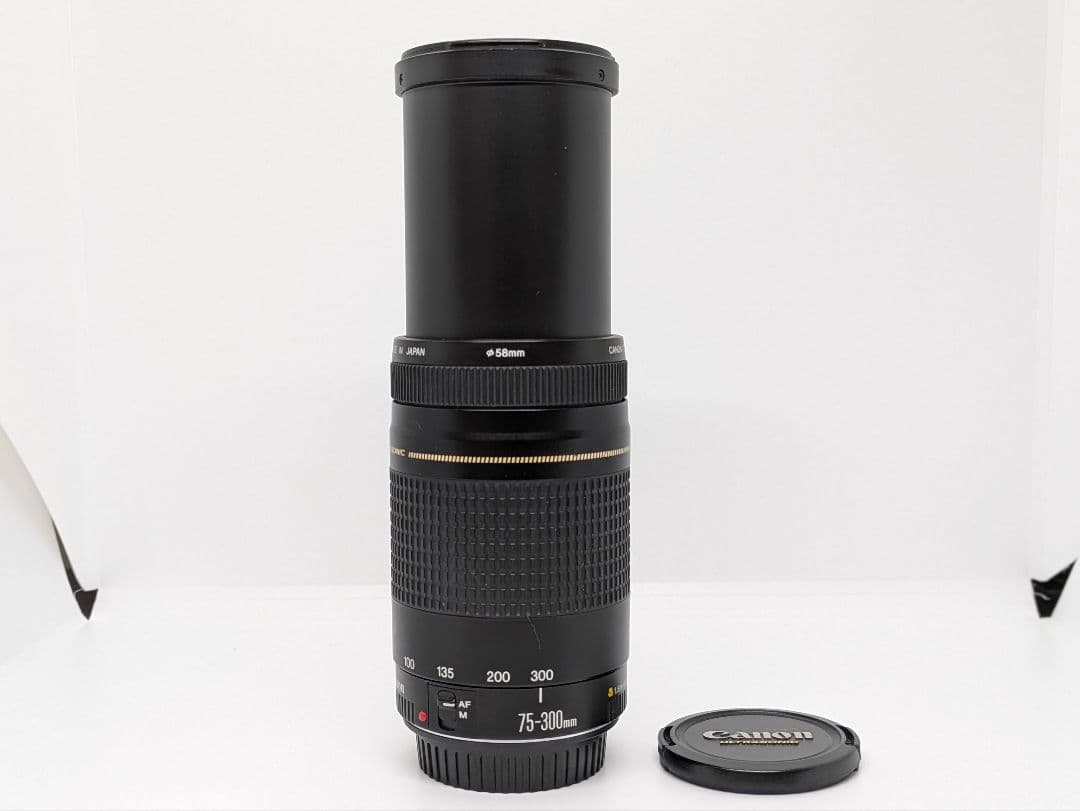 2月9日限定【超望遠レンズ】Canon EF 75-300mm Ⅱ USM