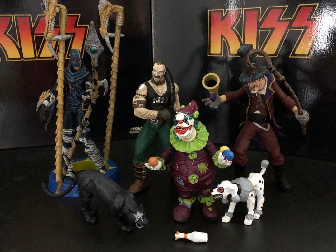 【KISS/フィギュア】サイコサーカス アクション4体セット