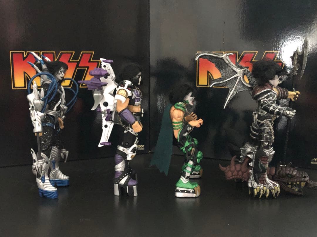 【KISS/フィギュア】サイコサーカス アクション4体セット