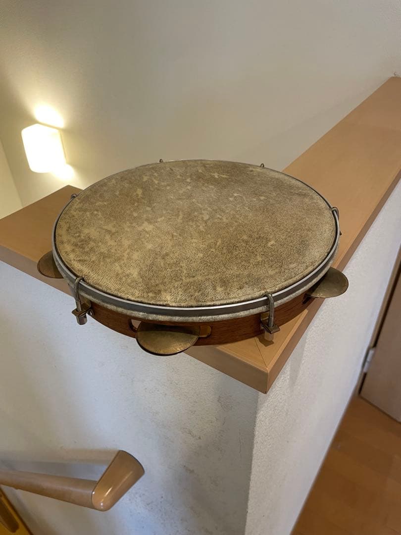 とても軽い「Percusanga」のパンデイロ