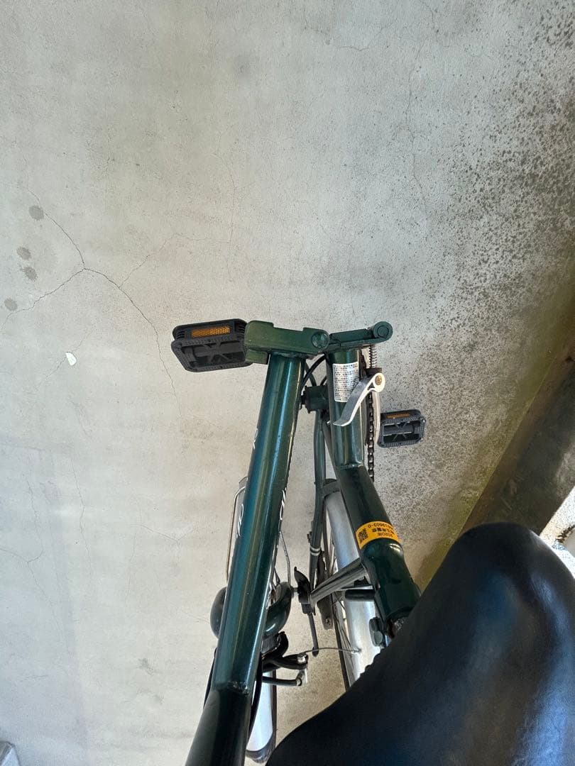 折りたたみ自転車 グリーン16寸
