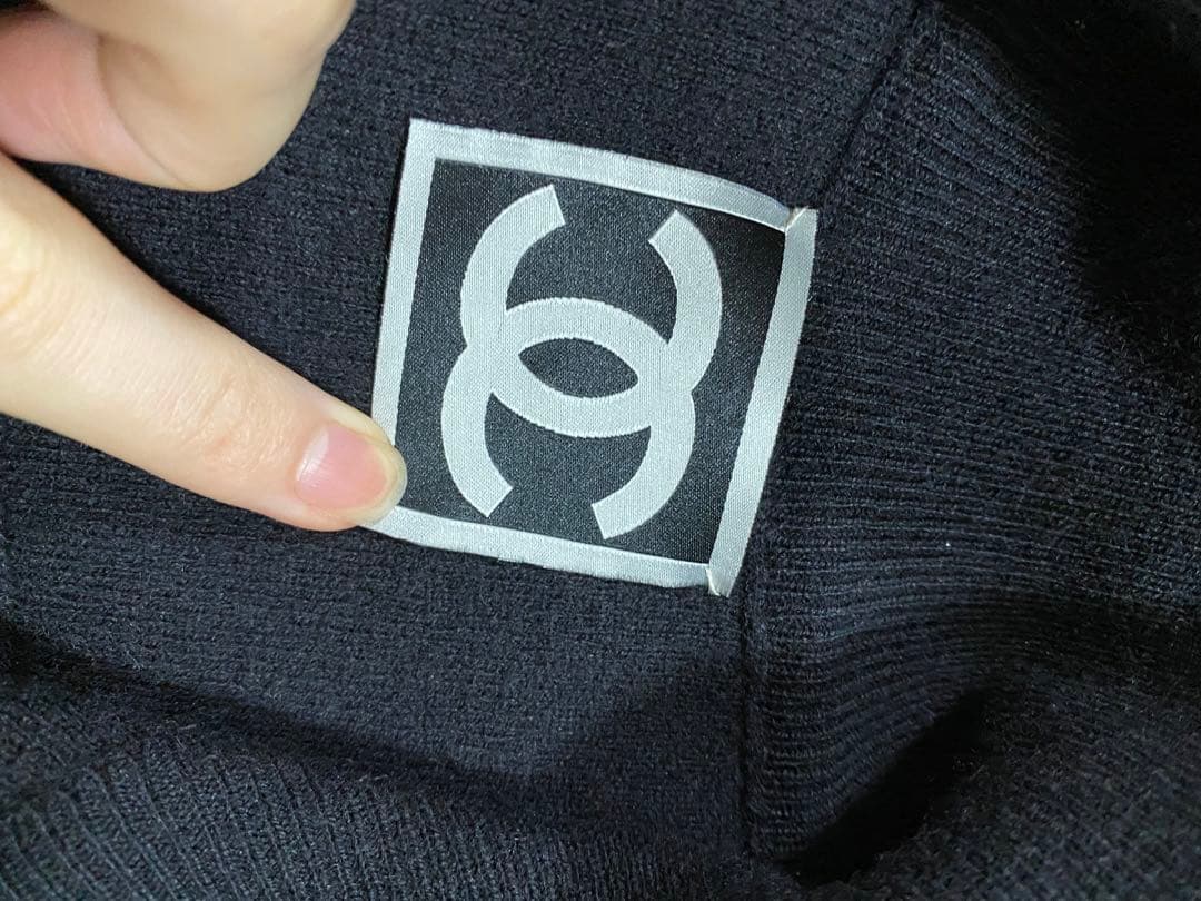 CHANEL シャネル　スポーツライン　ジップ　カーディガン