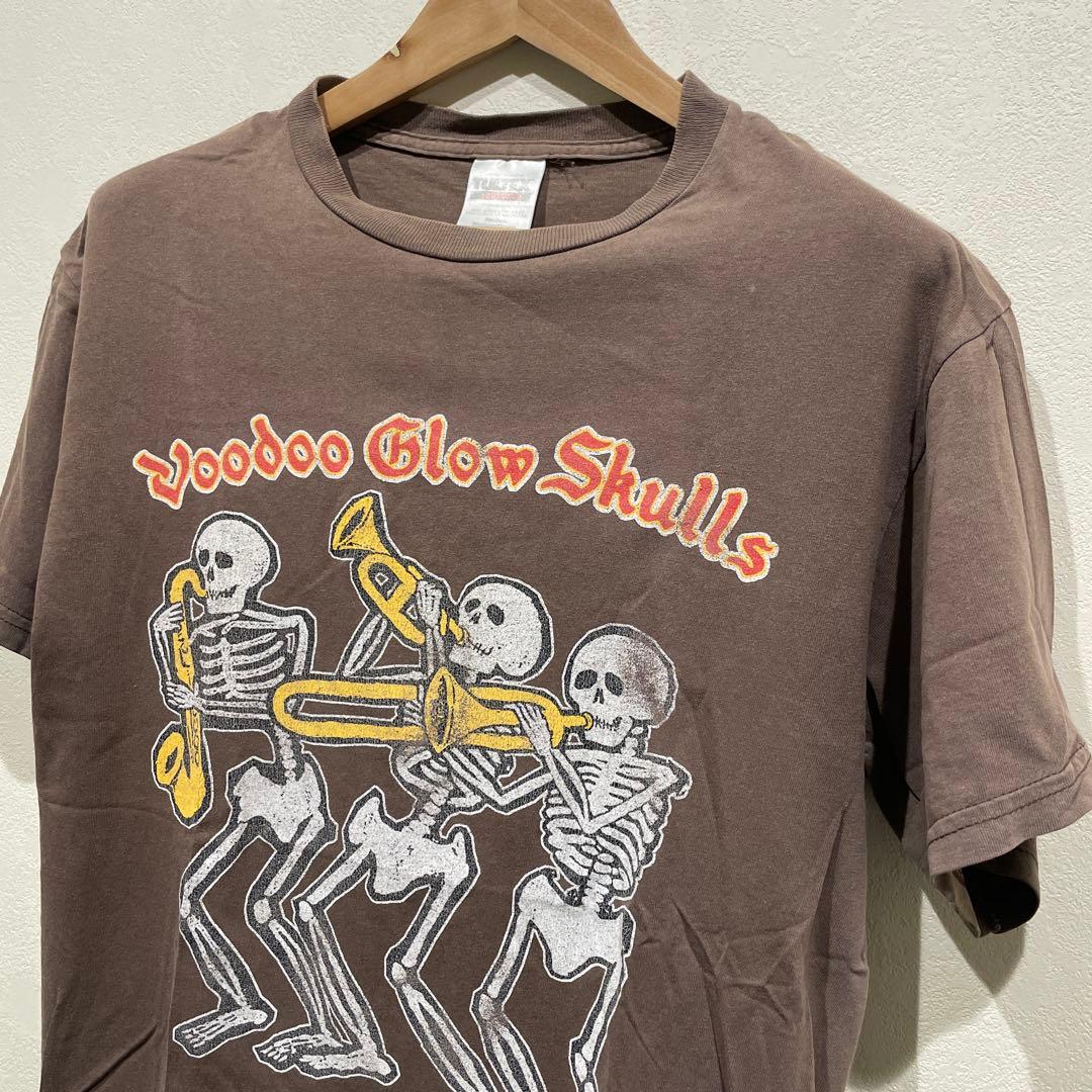 90s Voodoo Glow Skulls ヴィンテージ バンドTシャツ 茶