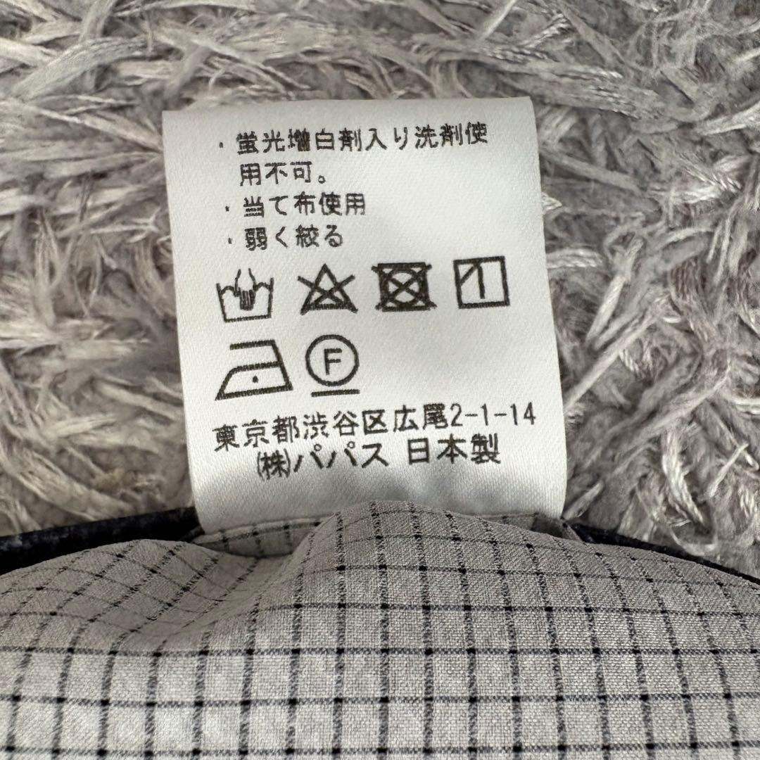 【美品Mサイズ】パパスプラスPapas+ テーラードジャケット アンコン 春夏