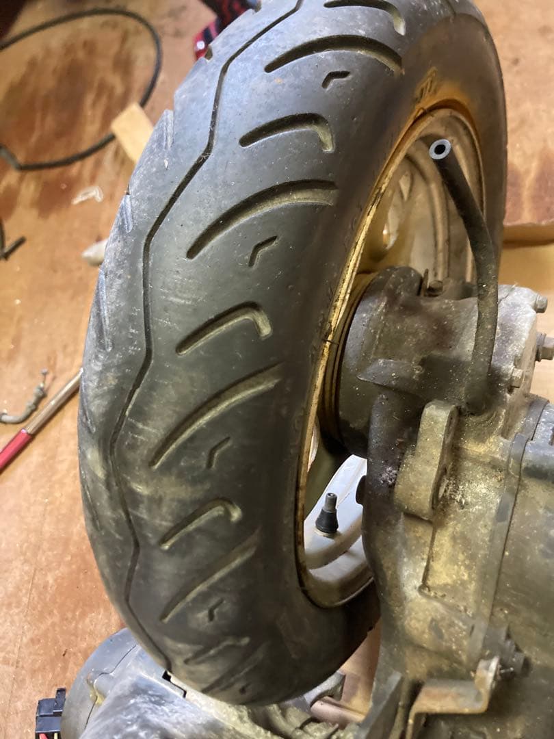 af18DIO 純正実働エンジン リアホイール付 格安出品