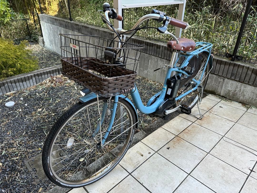 N*u様 電動自転車　YAMAHA PAS With DX 26インチ　12.3