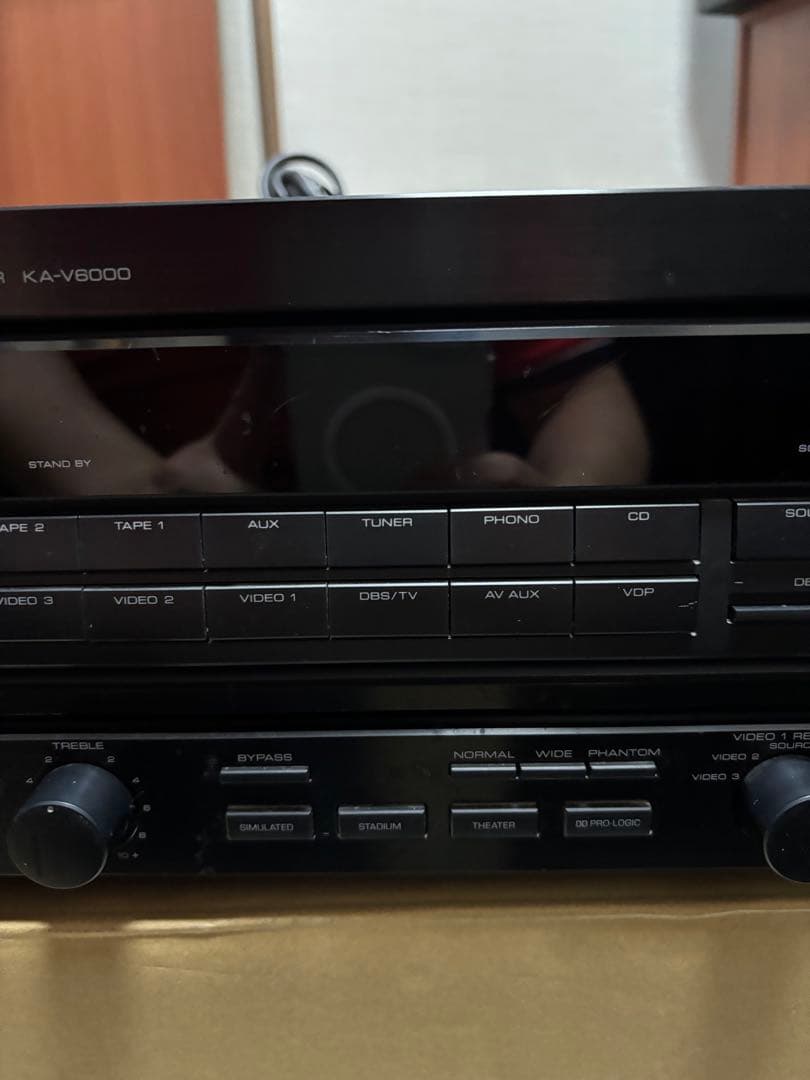 KENWOOD AVサラウンドステレオアンプ KA-V6000　通電良好