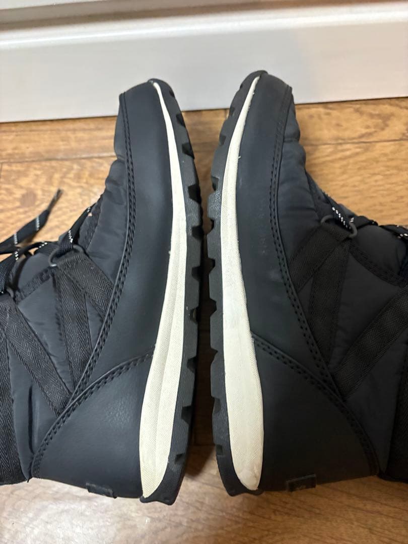 SOREL ブラック レースアップ ブーツ