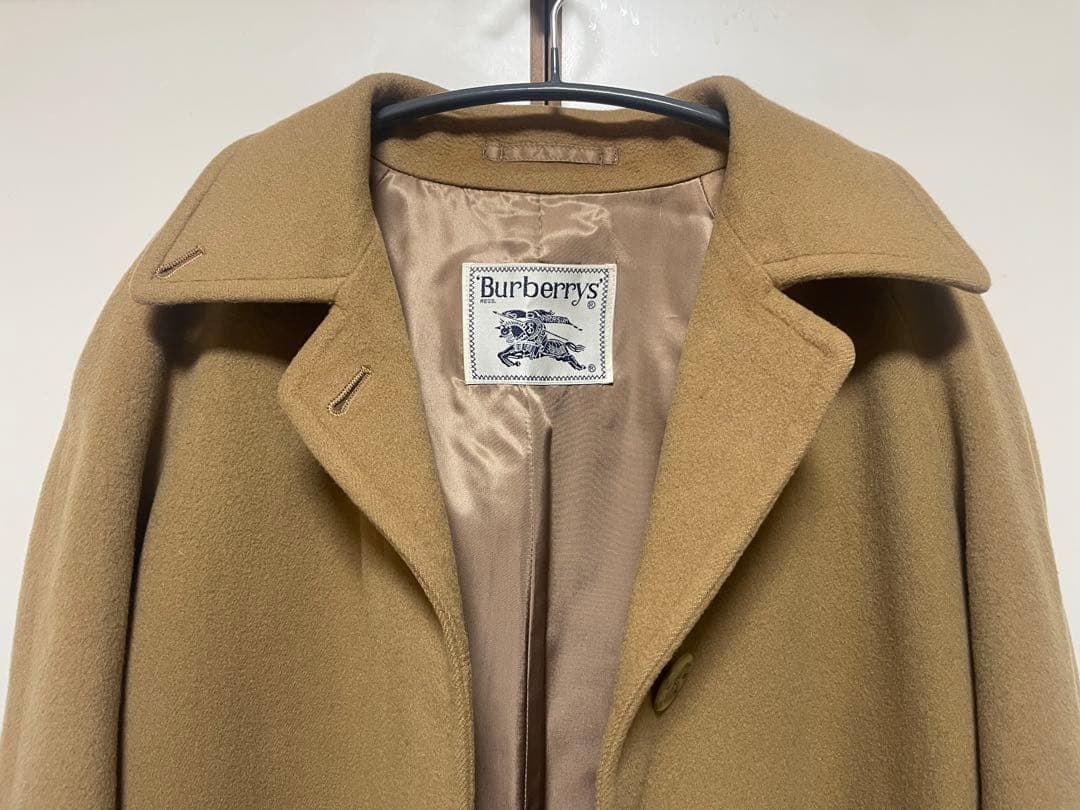 Burberrys バーバリーズ ウールコート キャメル系 ヴィンテージ M相当