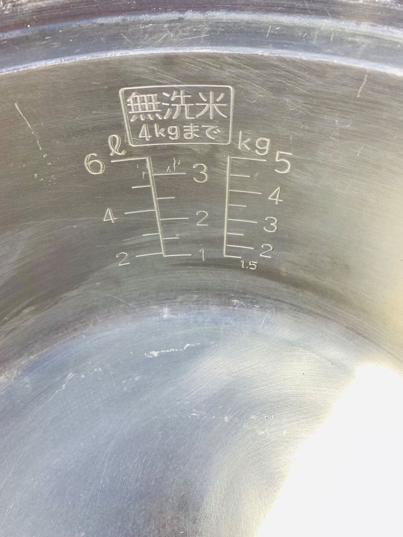 炊飯器都市ガス　美品　ステンレス製 6L リンナイ　炊飯器 業務用