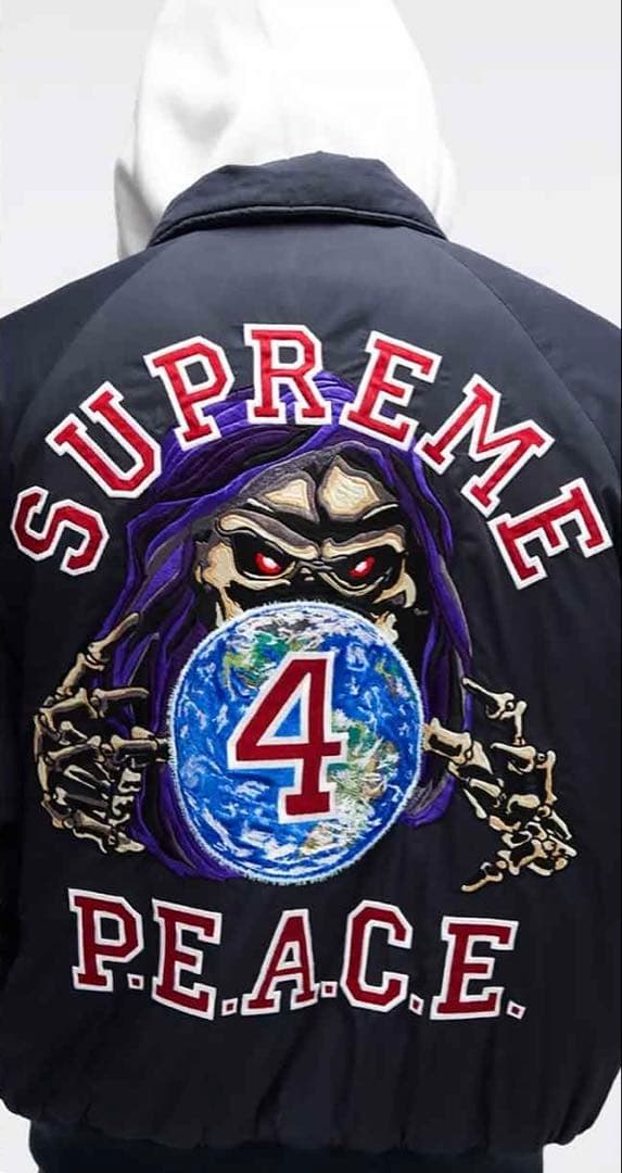 ジャケット・アウター Supreme Peace Embroidered Work Jacket