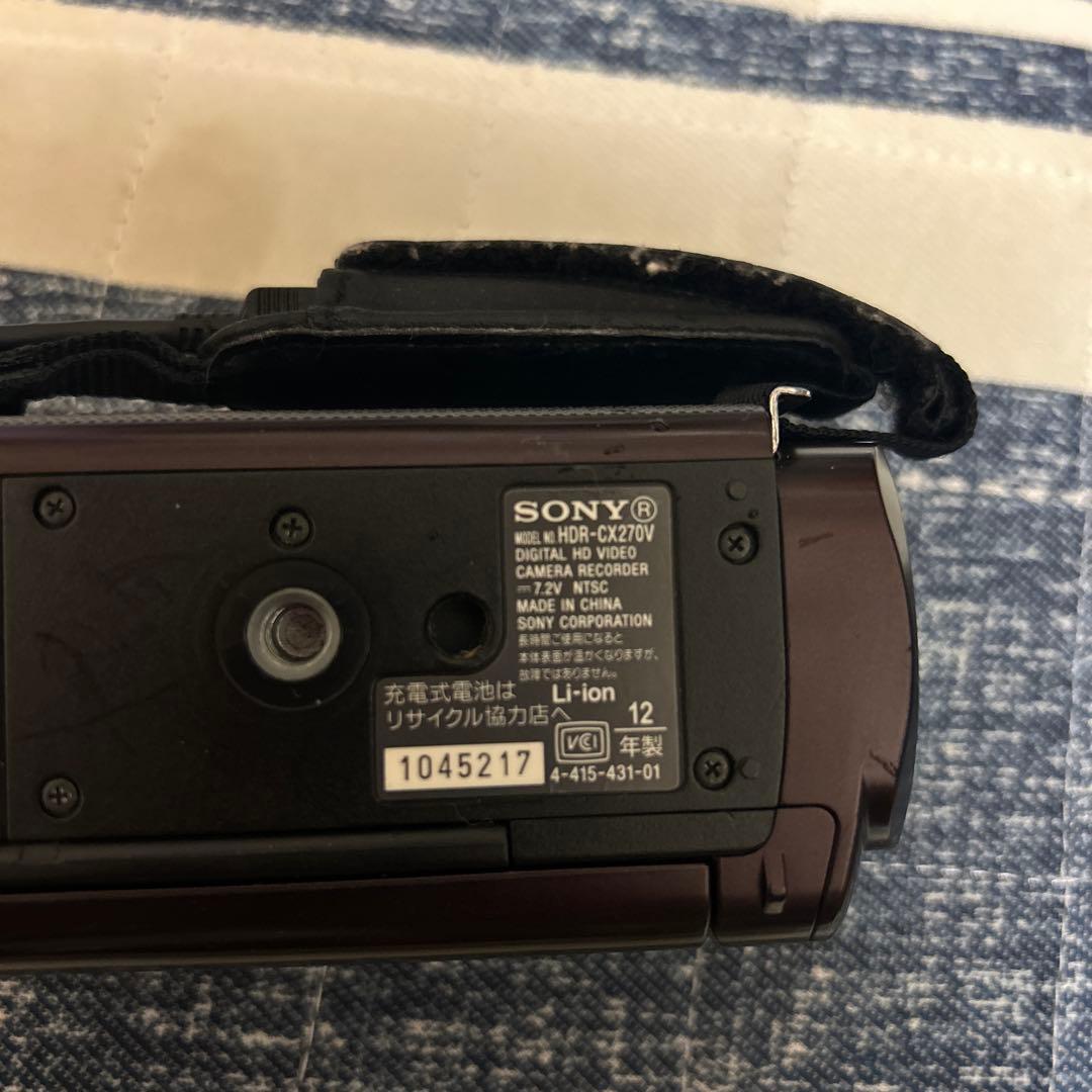 SONY HD Handycam ビデオカメラ本体と充電器